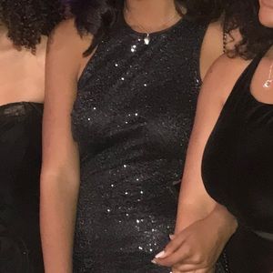 Black Shimmery Dress